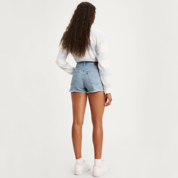 Levi's Signature Strauss Heritage High Rise Shorts - Picture 2 of 8